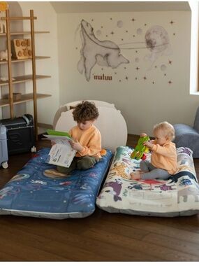 Stokke JetKids
CloudSleeper Inflatable
Kids Bed
Color
Animal Family 
Price
$169